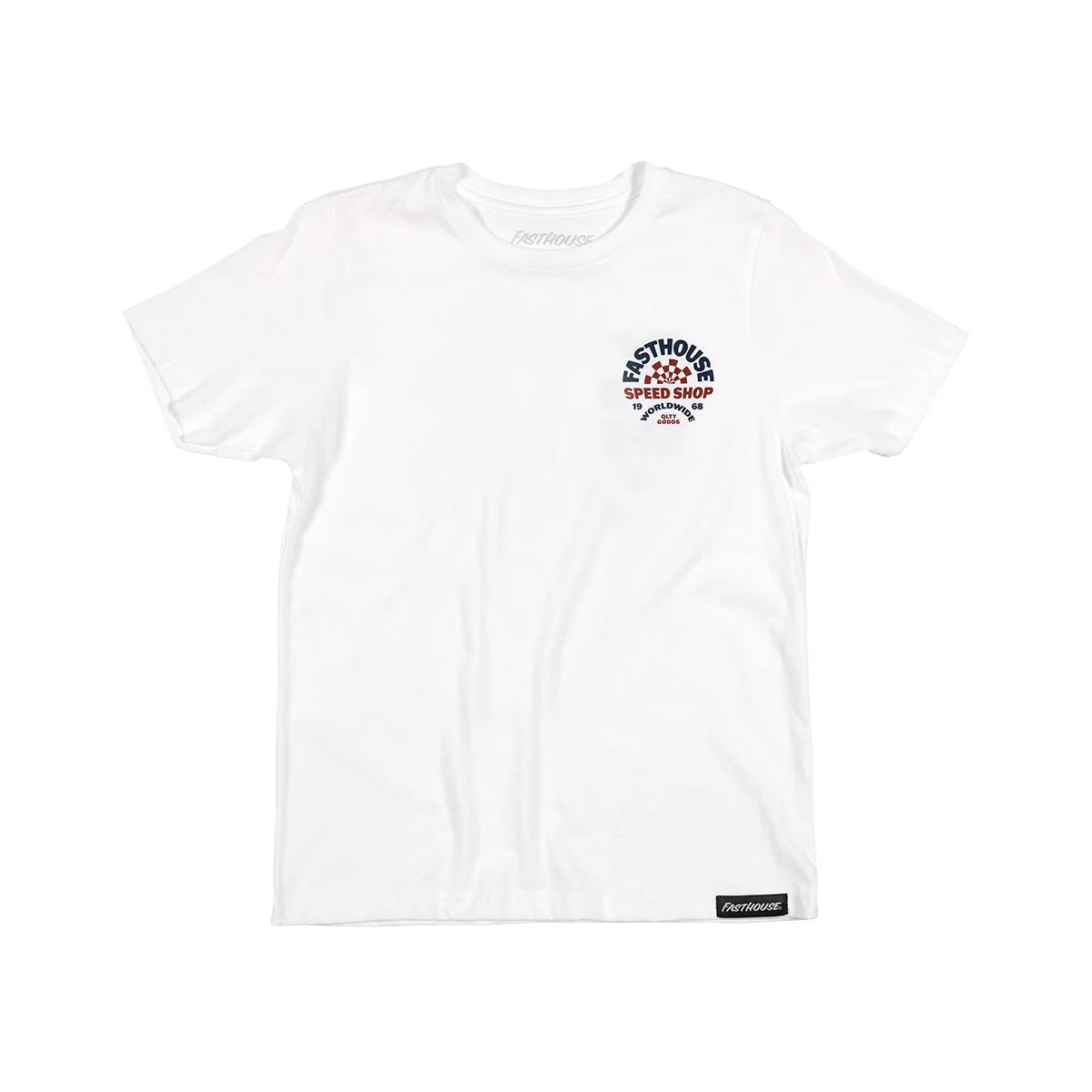 Fasthouse Deco Tee - Youth - White