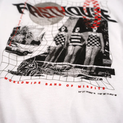 Fasthouse Glitch Tee - Youth - White