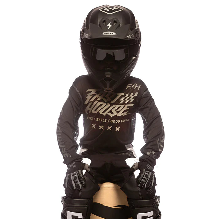Fasthouse Grindhouse Rufio Jersey - Youth - Black