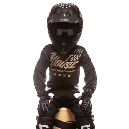Fasthouse Grindhouse Rufio Jersey - Youth - Black