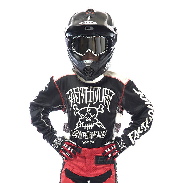Fasthouse Grindhouse Akuma Jersey - Youth - Black