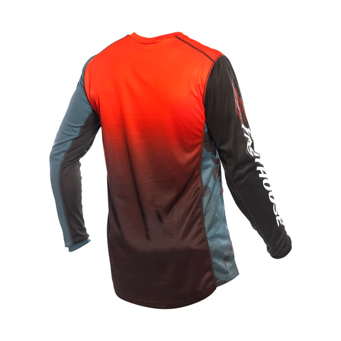 Fasthouse Grindhouse Bereman Jersey - Youth - Black-Infrared
