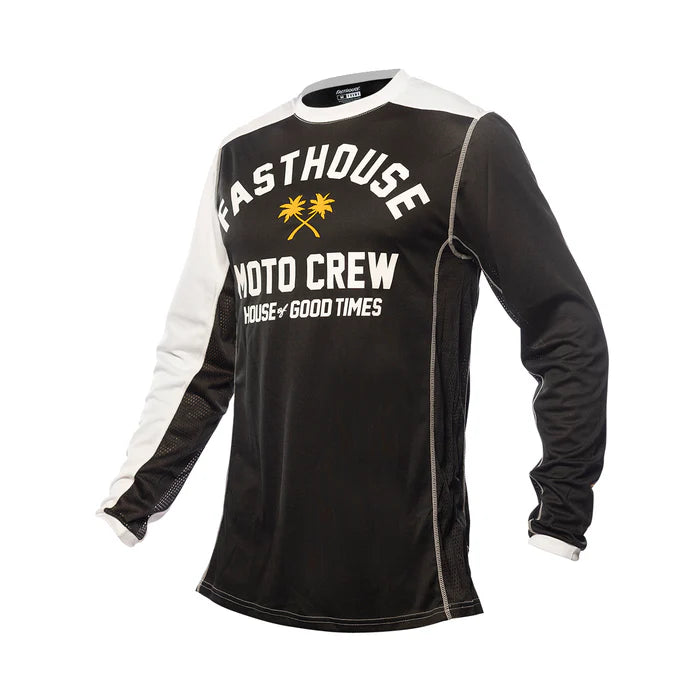 Fasthouse Grindhouse Haven Jersey - Youth - Black-White