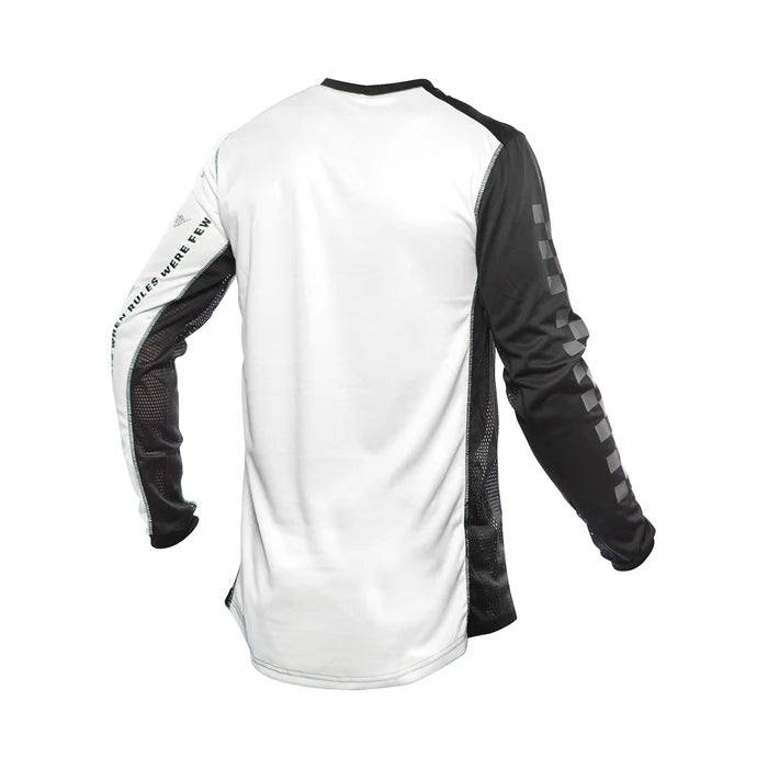 Fasthouse Grindhouse Haven Jersey - Youth - White-Black