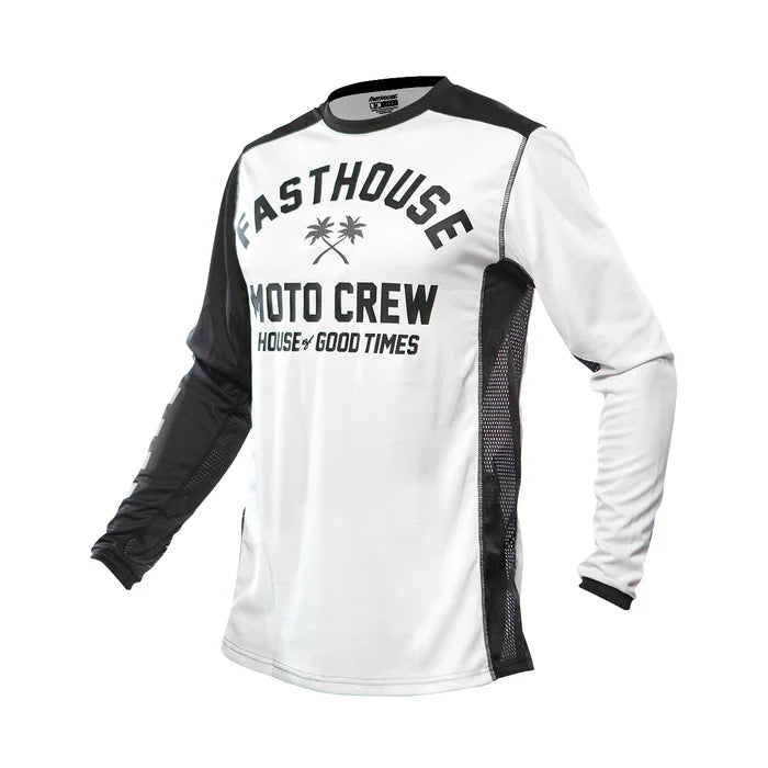 Fasthouse Grindhouse Haven Jersey - Youth - White-Black