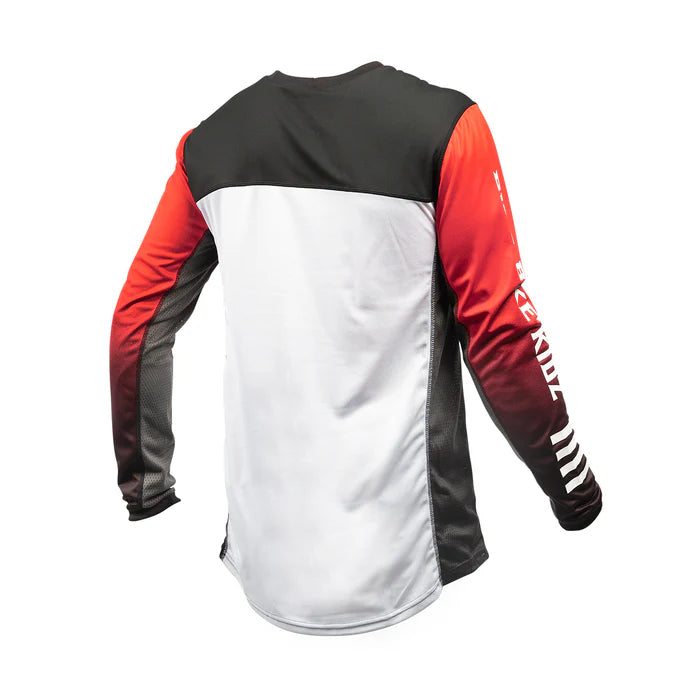 Fasthouse Grindhouse Twitch Jersey - Youth - Red-Black