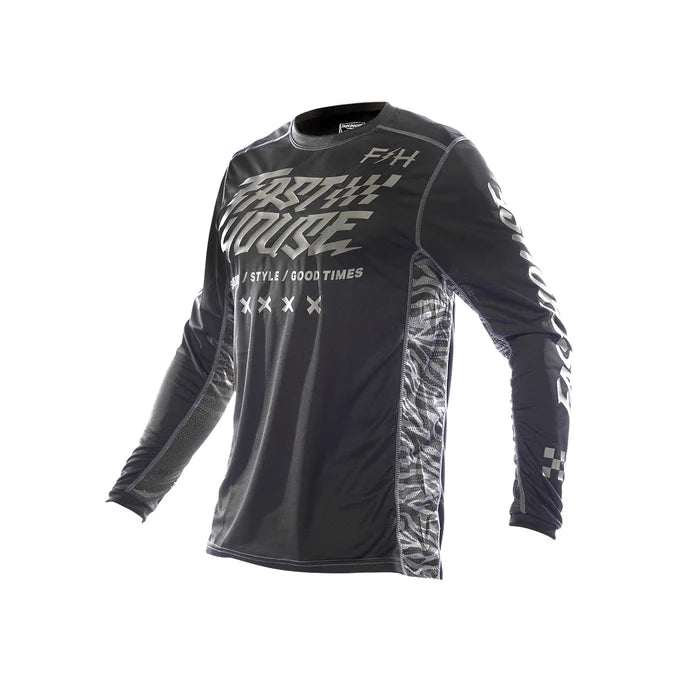 Fasthouse Grindhouse Rufio Jersey - Youth - Black