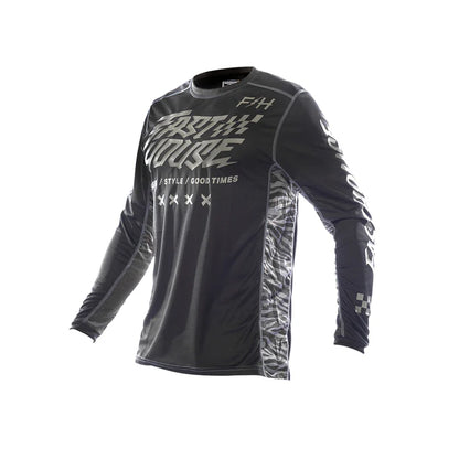 Fasthouse Grindhouse Rufio Jersey - Youth - Black