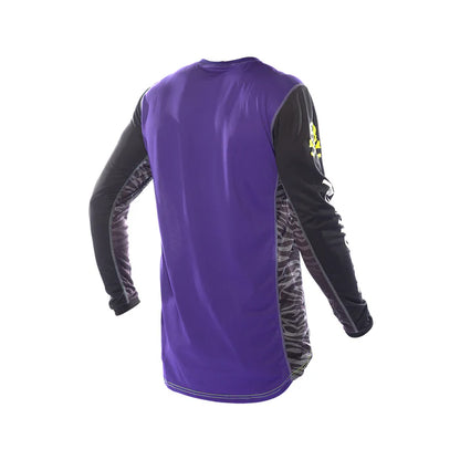 Fasthouse Grindhouse Rufio Jersey - Youth-Black-Purple