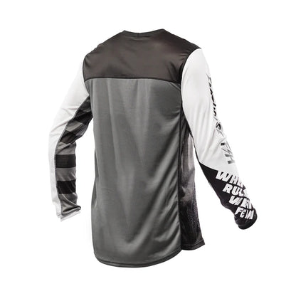 Fasthouse Grindhouse Riot Jersey - Youth - White-Black