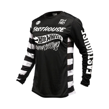 Fasthouse Grindhouse Hot Wheels Jersey - Youth - Black