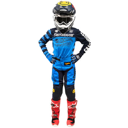 Fasthouse Grindhouse Hot Wheels Pant - Youth - Electric Blue