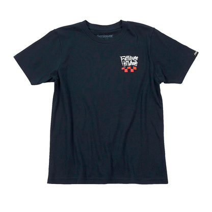 Fasthouse Hot Wheels Verve Tee - Youth - Midnight Navy