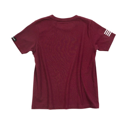 Fasthouse Logo Tee - Youth - Maroon