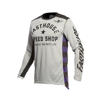 Fasthouse Originals Air Cooled Jersey - Youth - Silver-Black