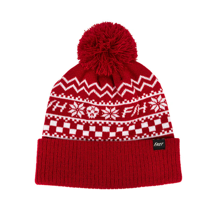 Fasthouse Ralphie Beanie - Youth - Red
