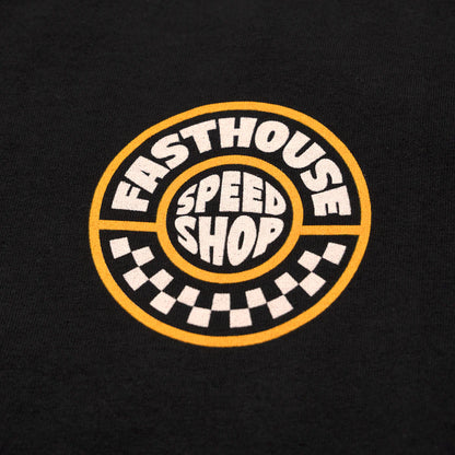 Fasthouse Realm Long Sleeve Tee - Youth - Black