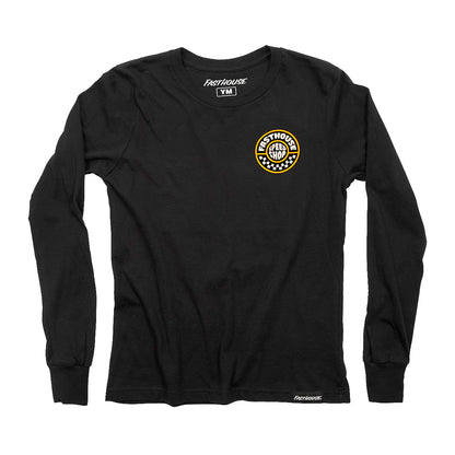Fasthouse Realm Long Sleeve Tee - Youth - Black