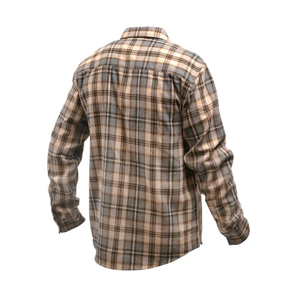 Fasthouse Saturday Night Special Flannel Shirt - Youth - Beige