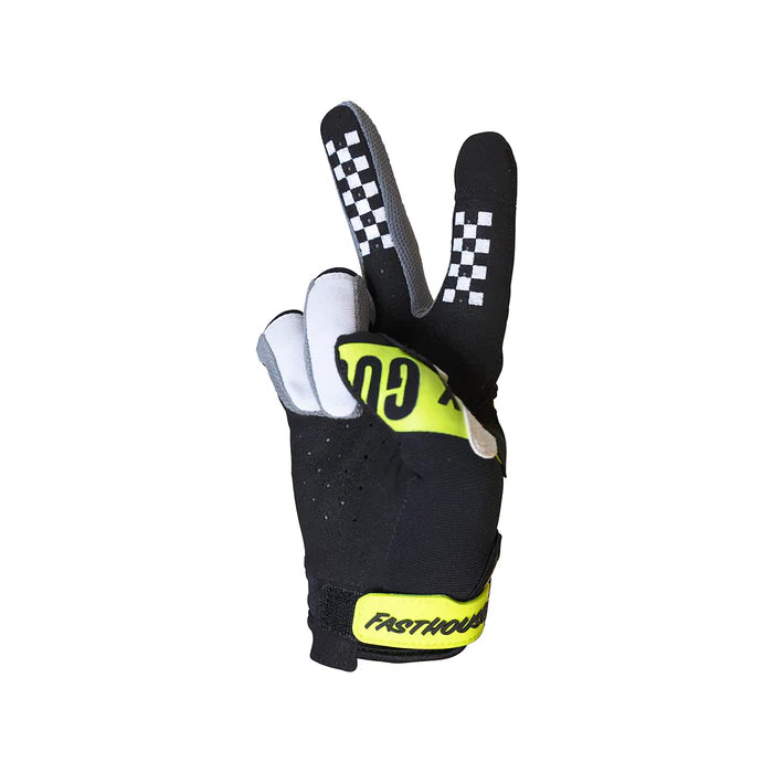 Fasthouse Speed Style Domingo Glove - Youth - White-Black
