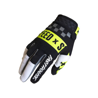 Fasthouse Speed Style Domingo Glove - Youth - White-Black