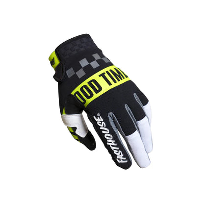 Fasthouse Speed Style Domingo Glove - Youth - White-Black
