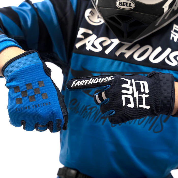 Fasthouse Speed Style Hot Wheels Glove - Electric Blue