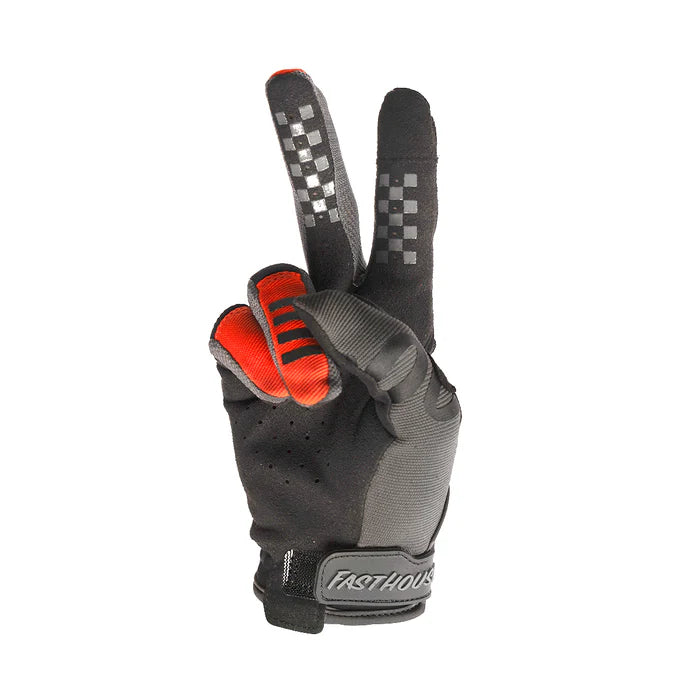 Fasthouse Speed Style Sector Glove - Youth - Gray-Black