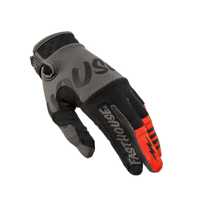 Fasthouse Speed Style Sector Glove - Youth - Gray-Black