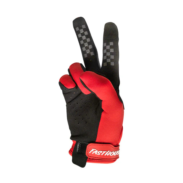 Fasthouse Speed Style Slammer Glove - Youth - Red