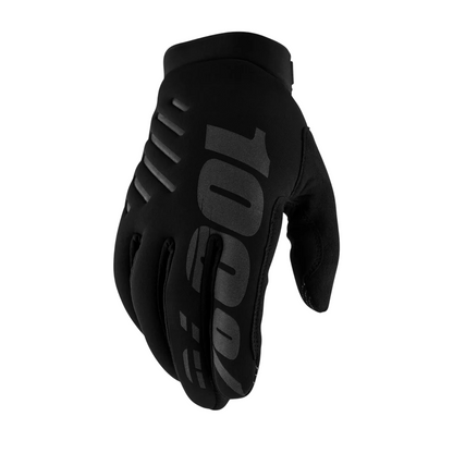 100% Brisker Glove - Youth - Black