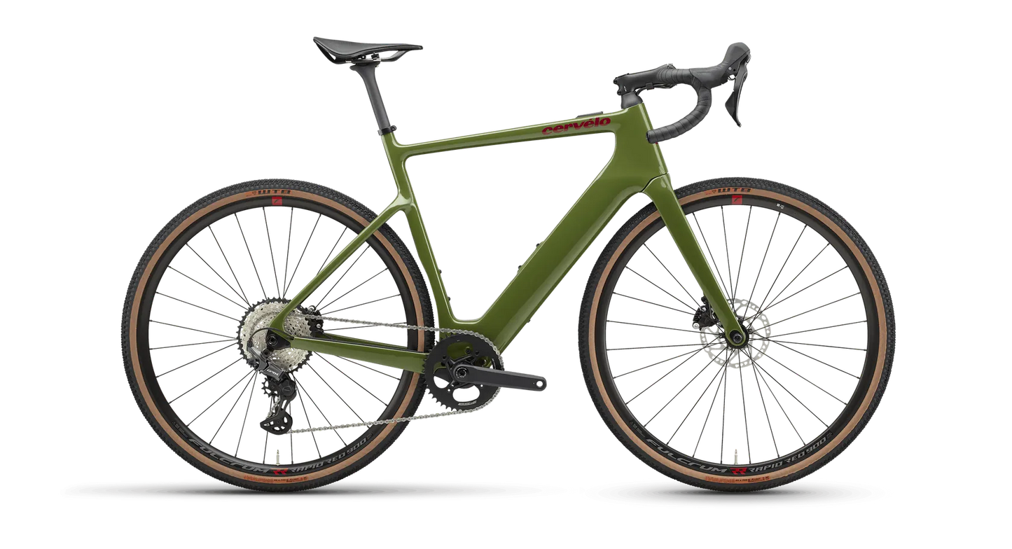 Cervelo Rouvida 700c - GRX RX610 1 Gravel E-Bike - Expedition Green - Blem