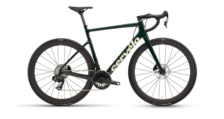 Cervelo Caledonia 700c - Force AXS - Emerald-Cream
