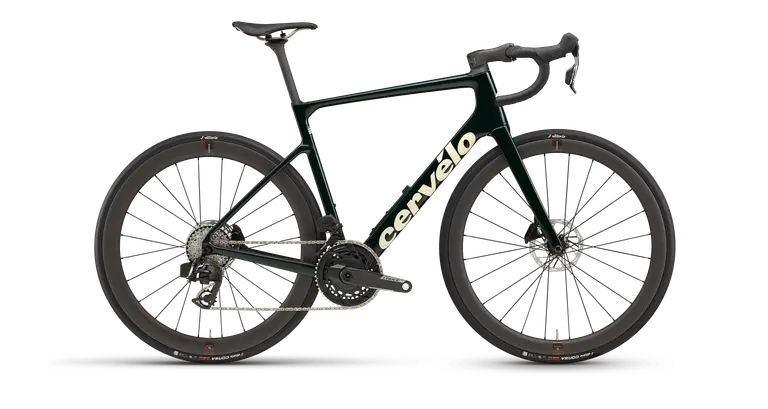 Cervelo Caledonia-5 700c - Force AXS - Emerald-Cream