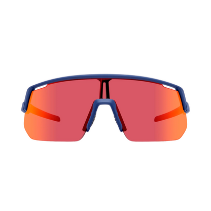 Shimano Technium L Sunglasses - Smoky Navy - Ridescape Road Lens