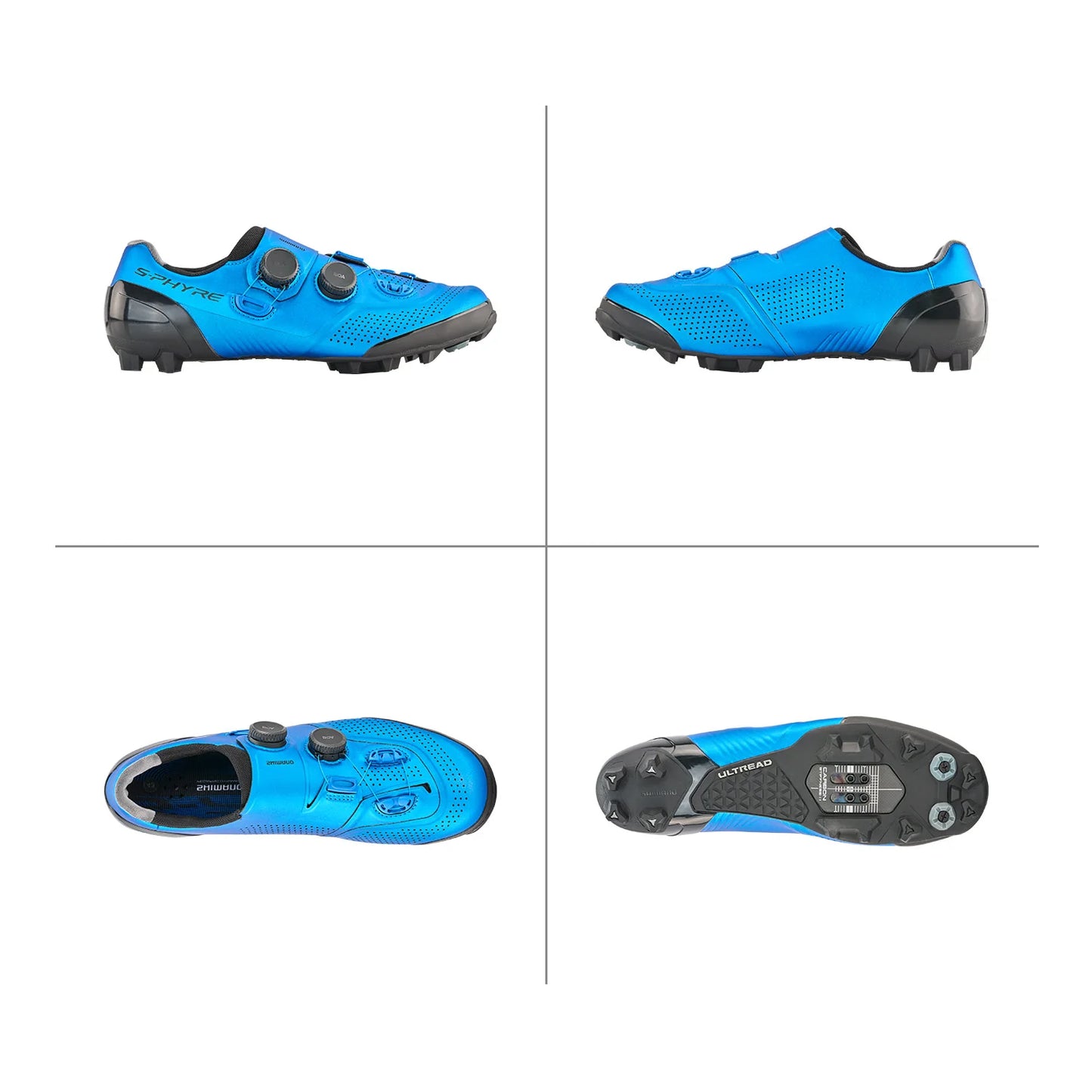 Shimano XC902 S-Phyre SPD XC MTB Shoe - Blue