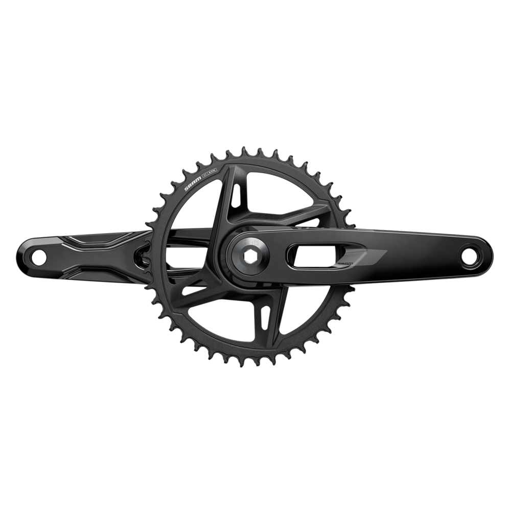 SRAM Rival XPLR E1 DUB Wide 12 Spd Crankset - Black
