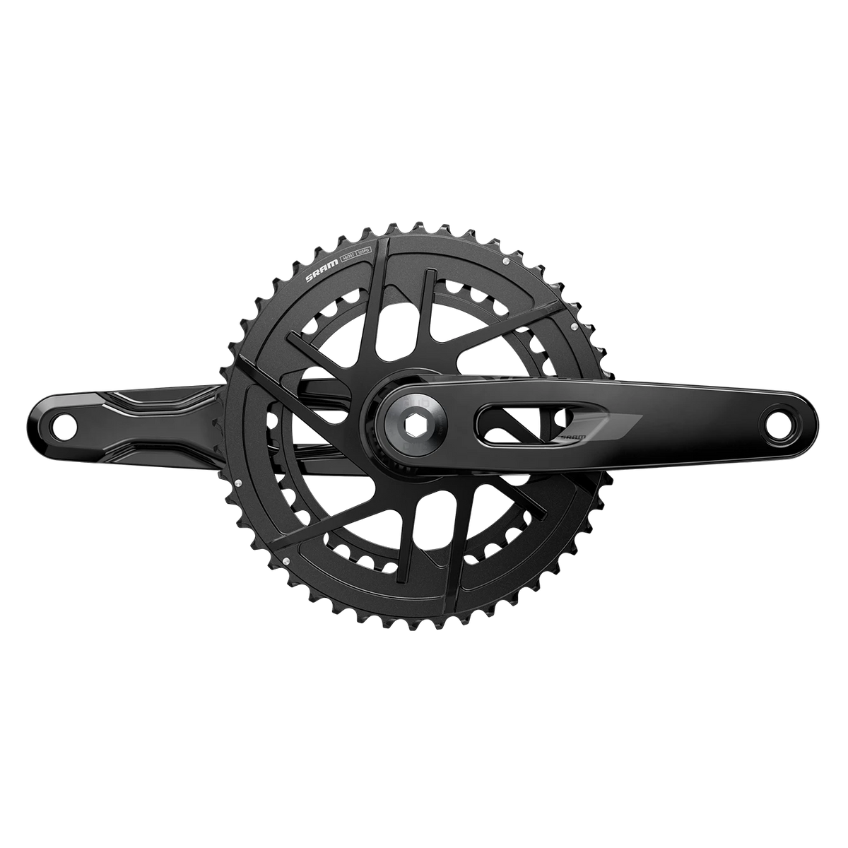 SRAM Rival E1 DUB 12 Spd Crankset - Black