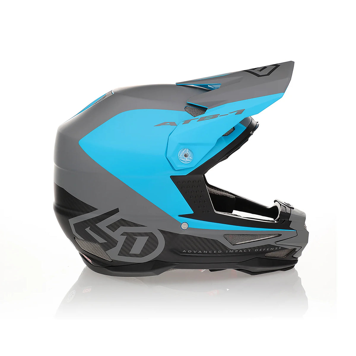 6D Helmets ATB-1 Full Face Helmet - Quest - Cyan