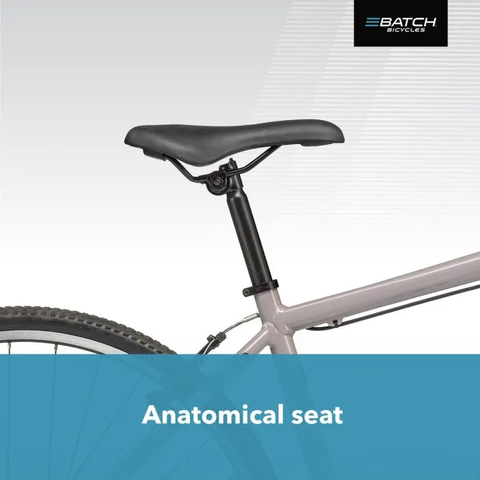 Batch Bicycles 700c Lifestyle Bike - Gloss Vapor Gray