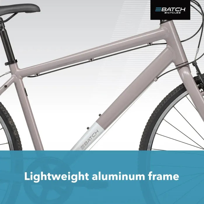Batch Bicycles 700c Lifestyle Bike - Gloss Vapor Gray