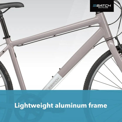 Batch Bicycles 700c Lifestyle Bike - Gloss Vapor Gray