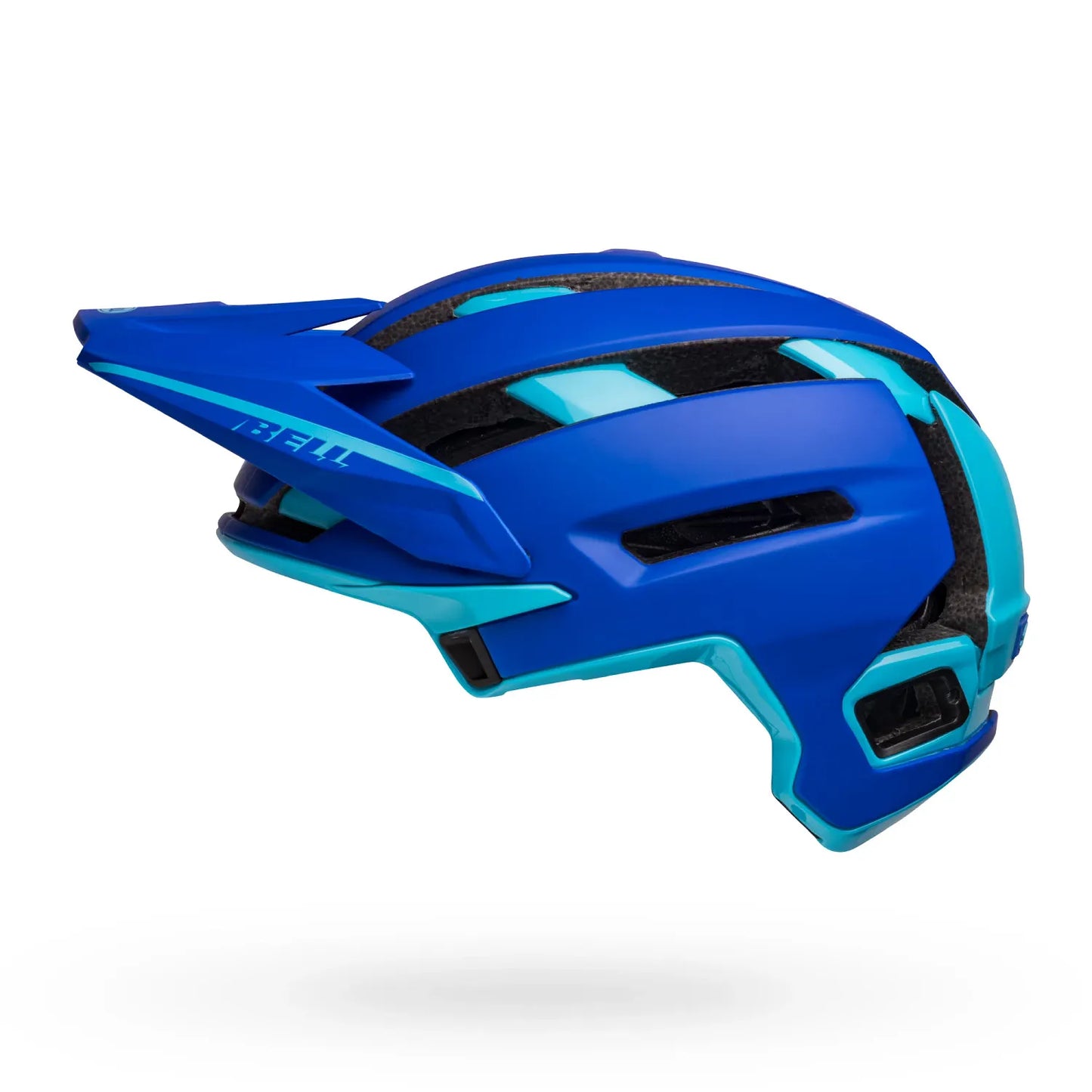 Bell Super Air Spherical MTB Helmet - Matt Gloss Blues
