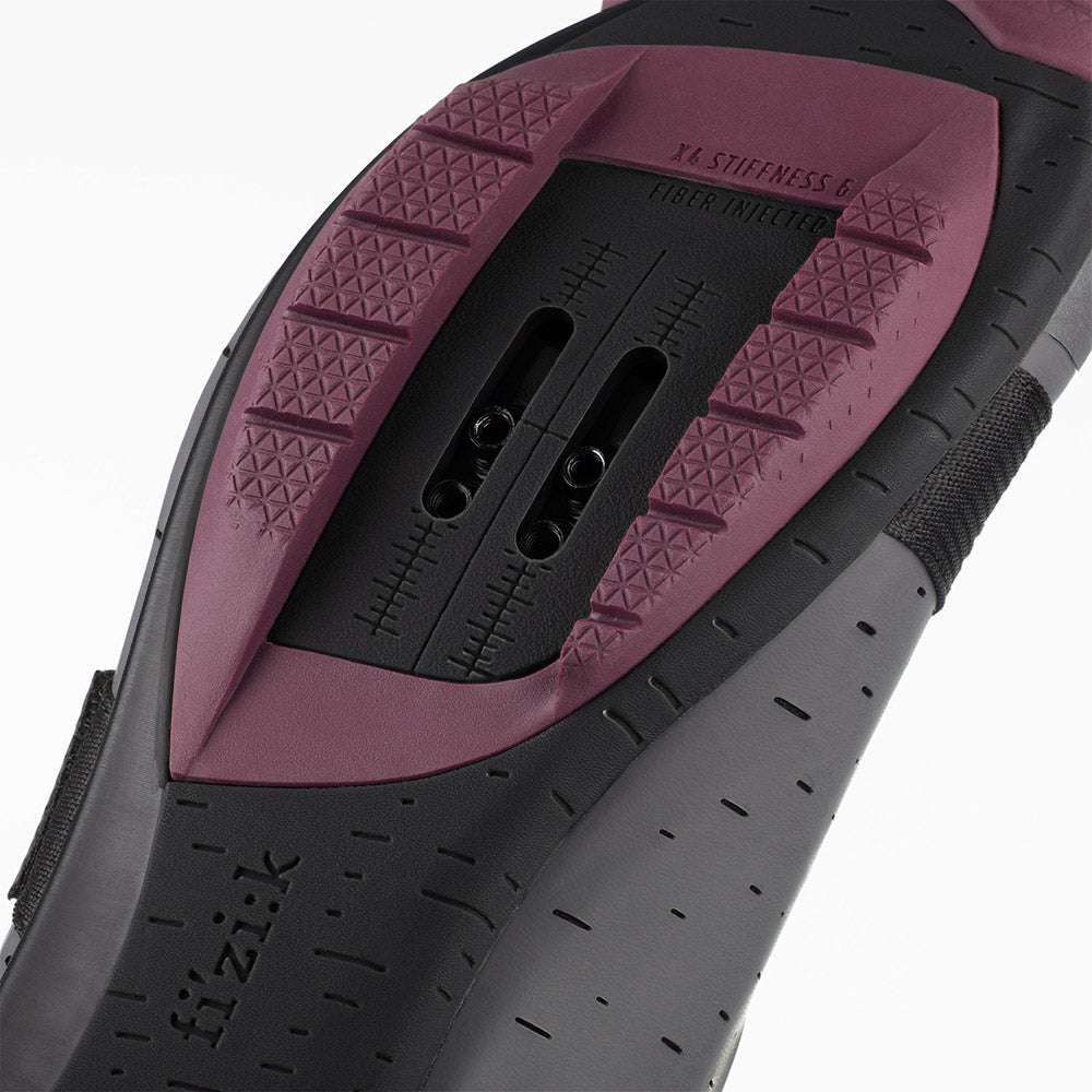 Fizik Terra Powerstrap X4 MTB Shoe - Anthracite-Grape