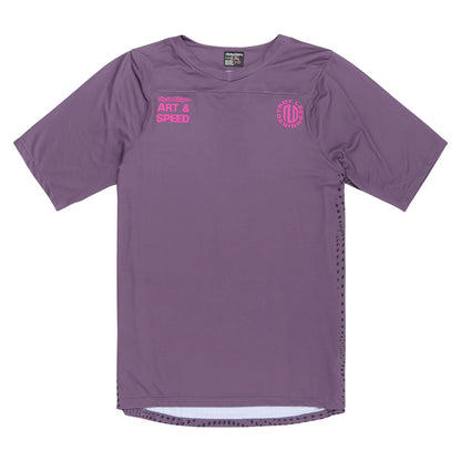 Troy Lee Designs Skyline Short Sleeve MTB Jersey - Radioscape - Deep Purple