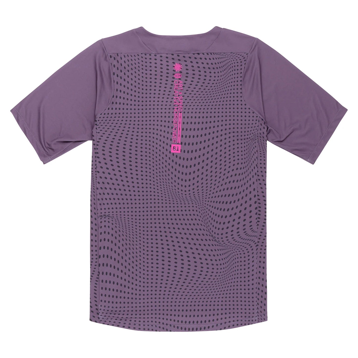 Troy Lee Designs Skyline Short Sleeve MTB Jersey - Radioscape - Deep Purple