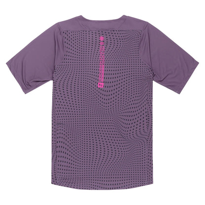 Troy Lee Designs Skyline Short Sleeve MTB Jersey - Radioscape - Deep Purple