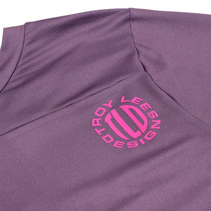 Troy Lee Designs Skyline Short Sleeve MTB Jersey - Radioscape - Deep Purple