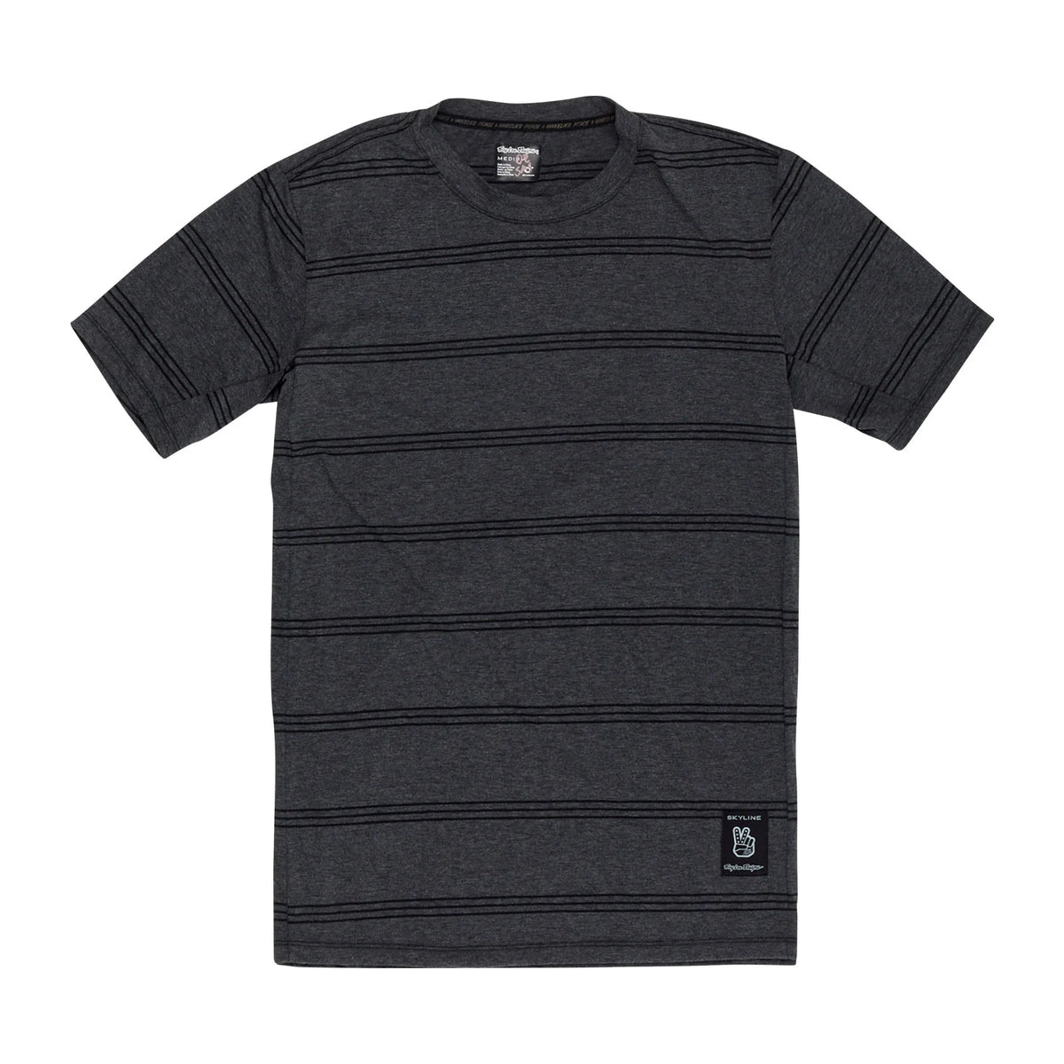 Troy Lee Designs Skyline Short Sleeve Ride Tee - Washed Out - Dark Cloud