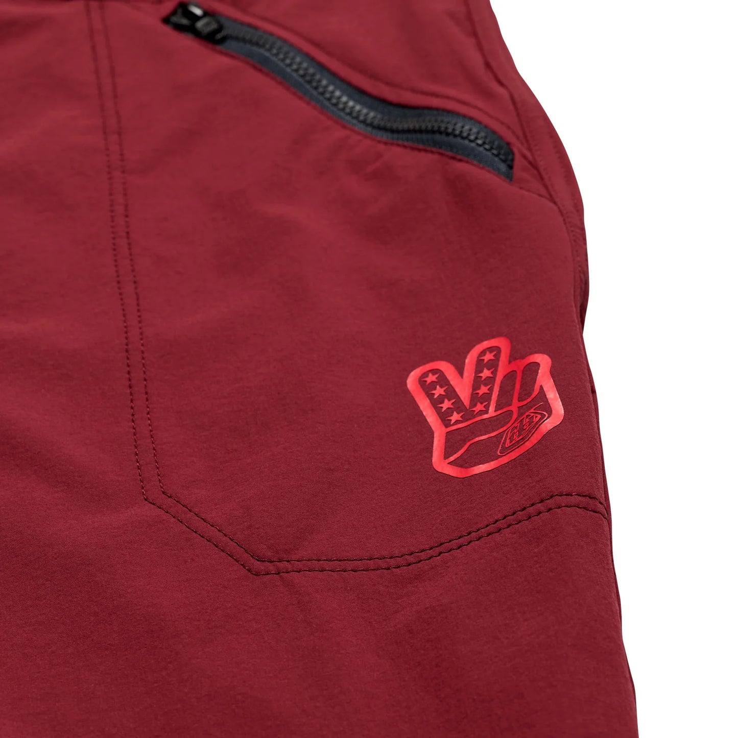 Troy Lee Designs Skyline Trail Short - Shell - Oxblood